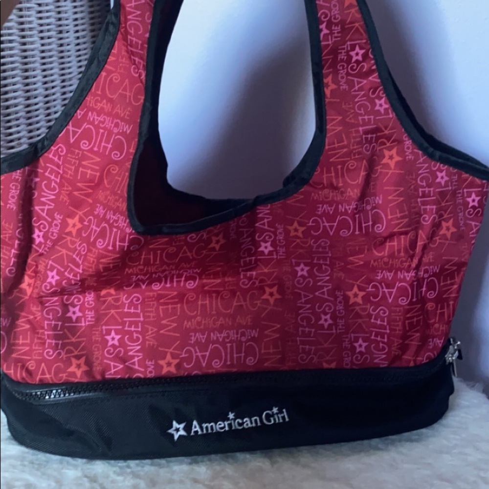 American girl doll carrier bag